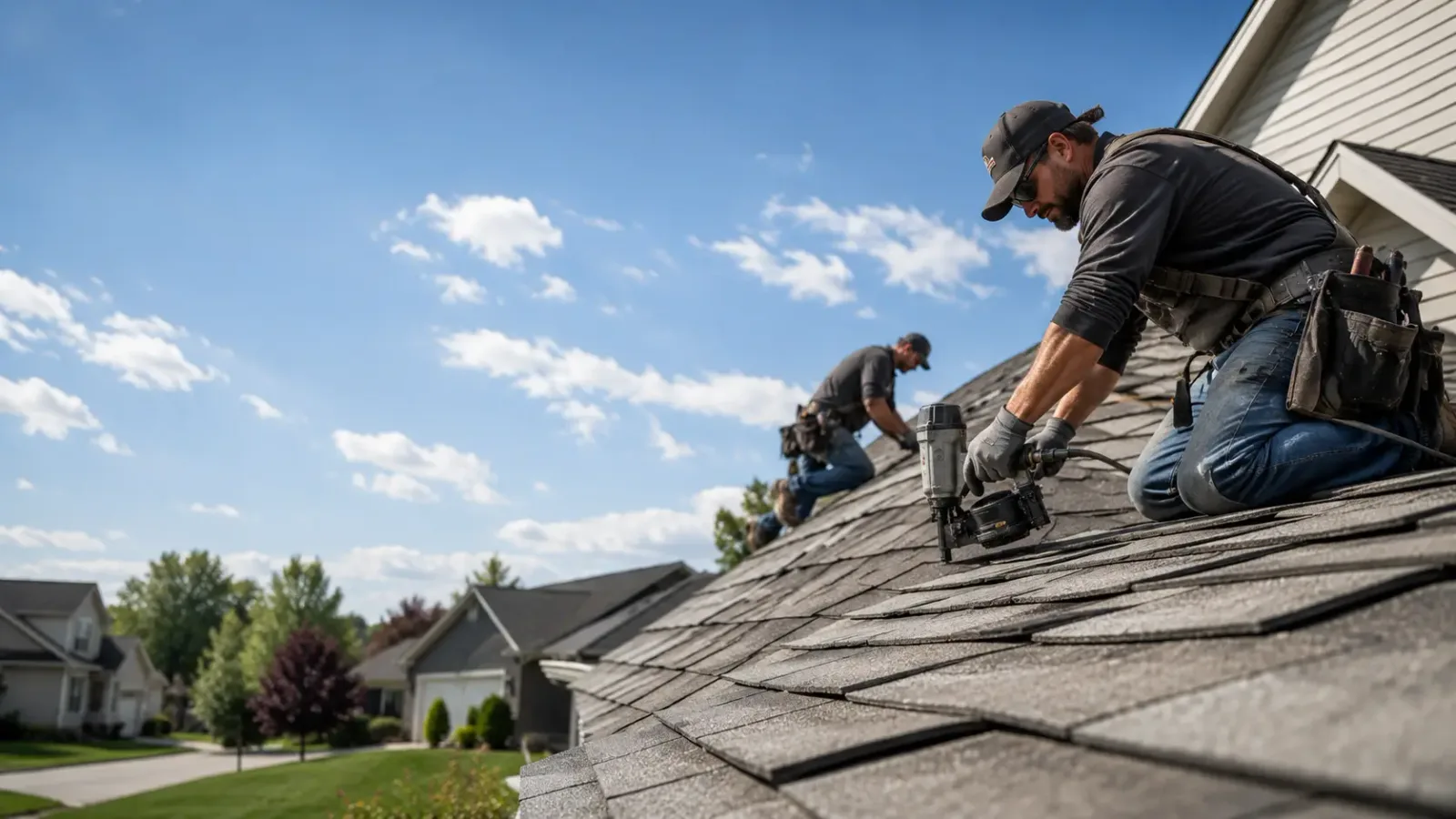 Storm Damage Roof Repair in Omaha, IL near me